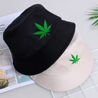 Пляжная кепка в стиле Харадзюку с Кленовым листом, хлопковые шляпы унисекс для рыбалки, уличная Солнцезащитная Панама, Складная спортивная мужская Кепка, s