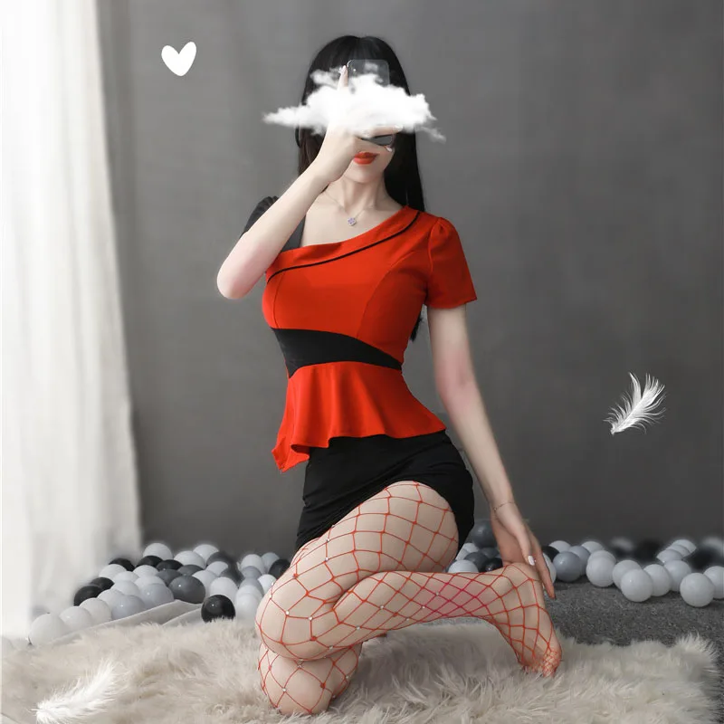 Сексуальный женский топ с оборками сексуальная юбка брюки костюм для выпускного