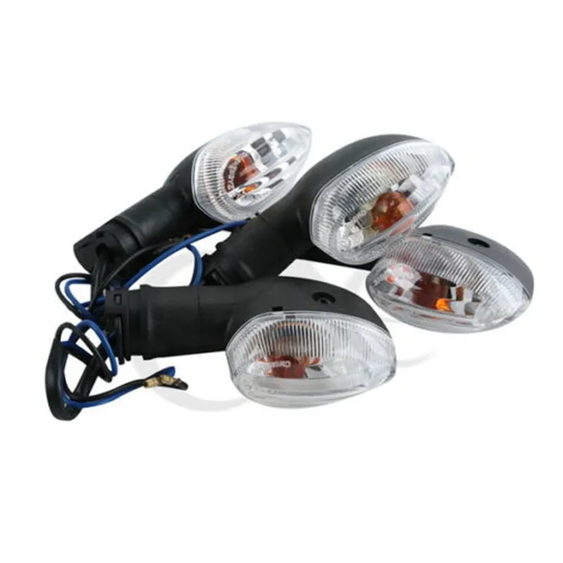 Motorcycle Front/Rear Turn Signal Light Indicator For YAMAHA YZF R1 R6 FZ1 FZ6 XJ6 Clear/Orange |