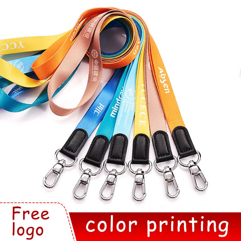 

5pcs/lot Mobile Phone Lanyard Key Ring Sling Badge Neckband Keychain Anti-lost Badges ID Cell Phone Rope Neck Straps