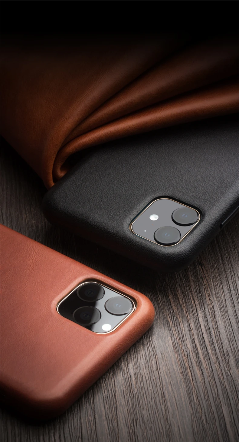 3 цвета настоящая коровья кожа задняя крышка для iPhone 11 Pro Max 5,8 6,1 6,5 полное зерно кожаный чехол металлическая кнопка Натуральная Воловья кожа