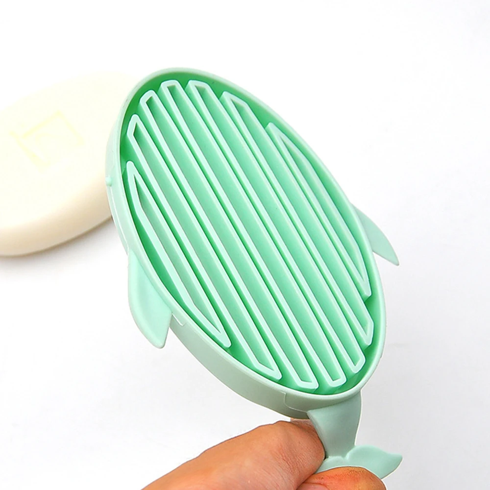 Портативные мыльницы в форме Кита чехол для ванной комнаты дорожная подставка