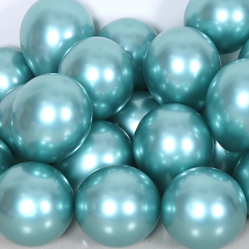 50 шт./Партия DIY латексный шар украшения для дня рождения смешанный металлический
