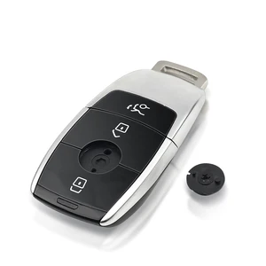 Image 2 - Чехол для дистанционного ключа KEYYOU для Mercedes Benz 2017 E Class W213 2018 S Class 3, сменный смарт брелок для ключа, Стайлинг автомобиля