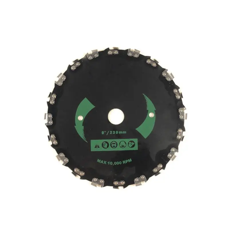 

25.4mm Steel Wire Wheel Lawn Mower Brush Disc Grass Trimmer Head Brushcutter Grass Weed Cutting Rusting Dust Removal Plate Tools