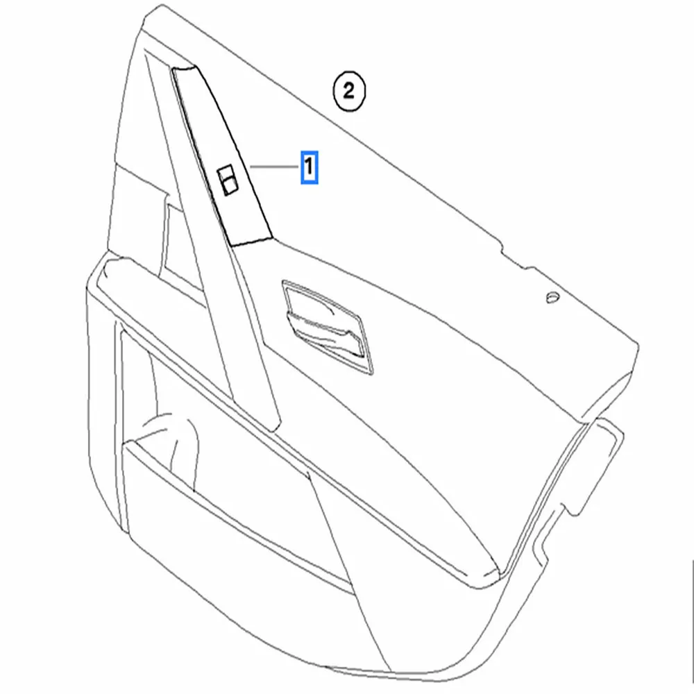 Черный мощный главный переключатель управления для BMW E60 520I 523I 525I 530I M5 545I 61316951956