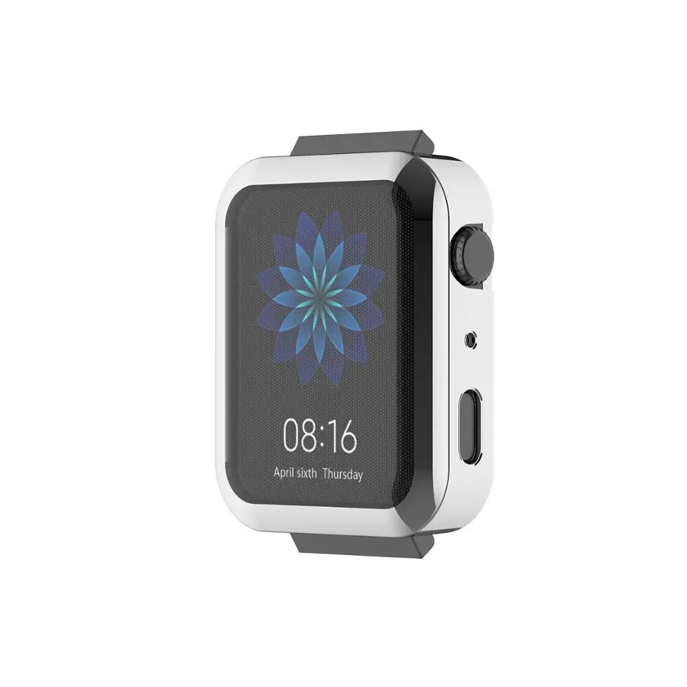 Чехол для часов Xiaomi Mi Smart Watch цветной ультратонкий Гальванизированный чехол из