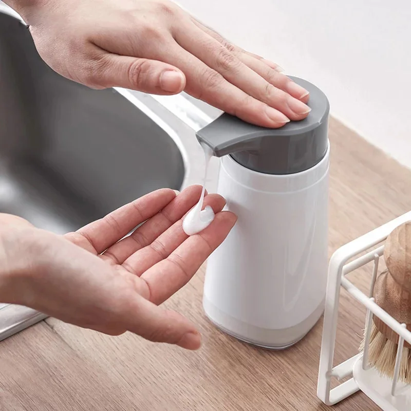 

300ML Home Portable Soap Dispenser Bottle Press Type Hand Sanitizer Shampoo Body Wash Liquid Dispenser Bathroom Accessories