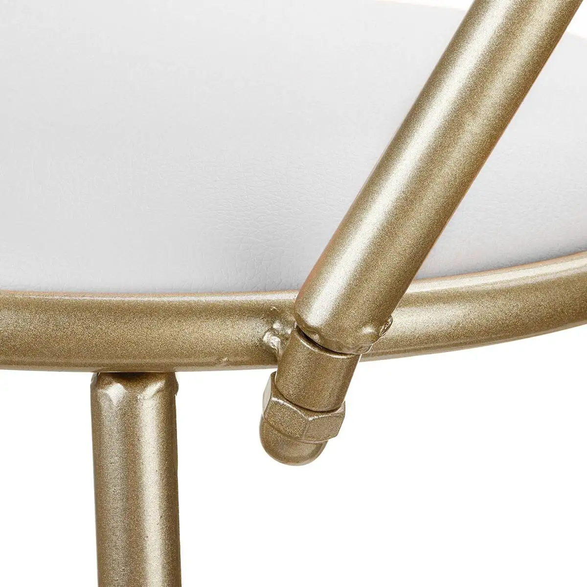 

2pcs Nordic Chair Cafe Bar Butterfly PU Leather Chair Iron Bow Metal Cafe Chair Outdoor Office Creative Lounge Chair Home Decor