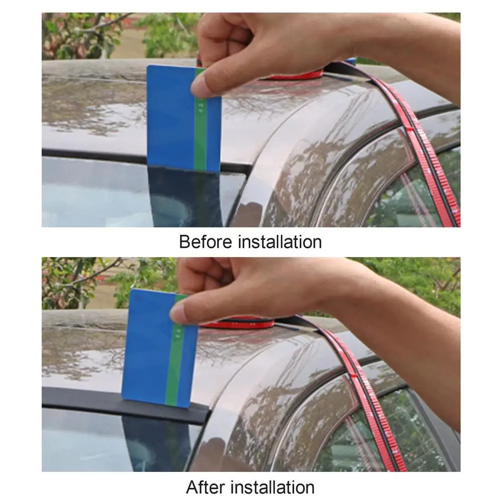Rubber Car Seals Edge Sealing Strips for Suzuki Vitara Swift Ignis Kizashi SX4 Baleno Ertiga 2016 2017 2018 | Автомобили и