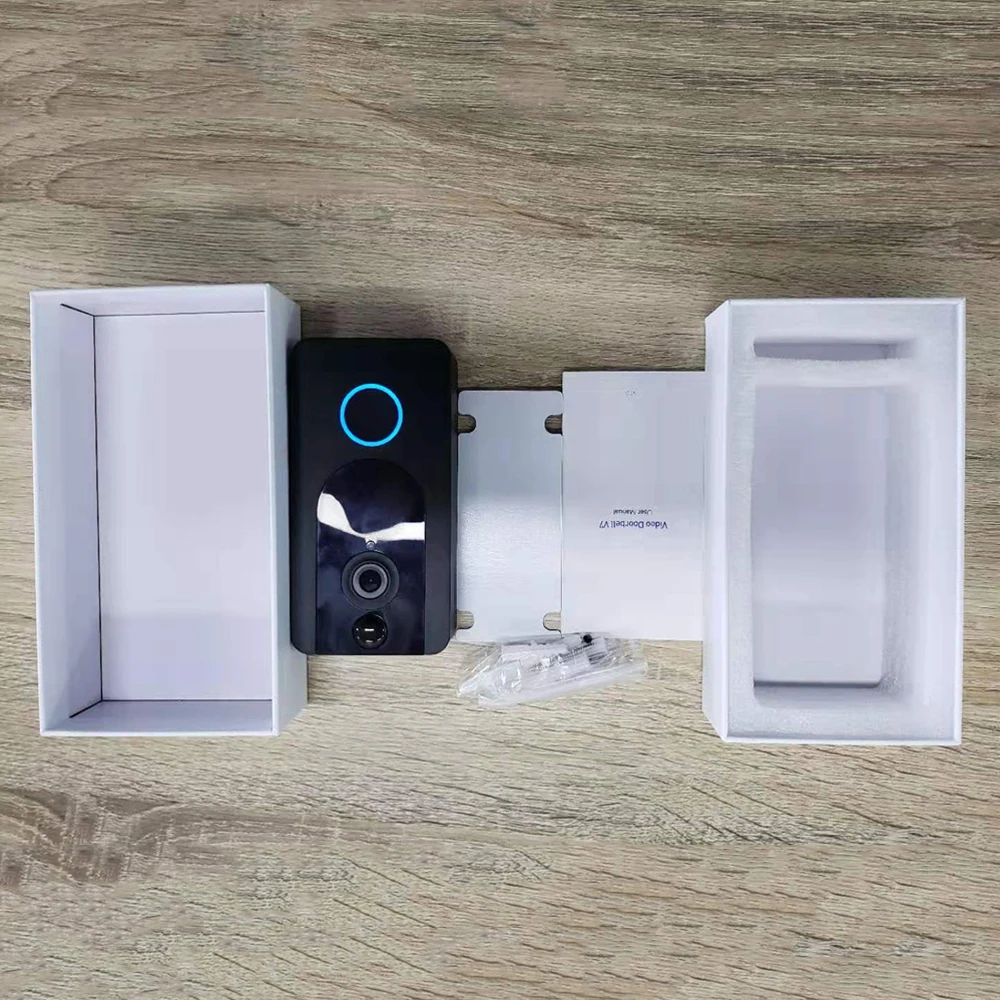 Видеодомофон 1080P с камерой инфракрасная сигнализация беспроводная связь Wi Fi