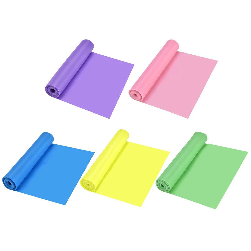 

Resistance Bands Strength Training Elastic Workout Latex Belt Yoga Pull Strap Exerciser Equipments Gym Training