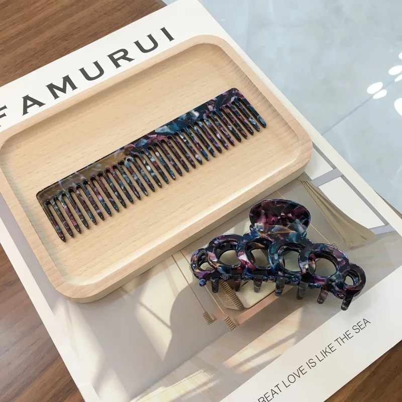

1Set Hair Claws and Hair Comb Hairpins Barrette Crab Hair Clips Headwear for Women Hair Styling Beauty Tools Hair Accessories