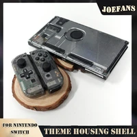 ns joycon housing shell repair plastic transparent black case for nintendos switch ns joy con replacement housing shell cover