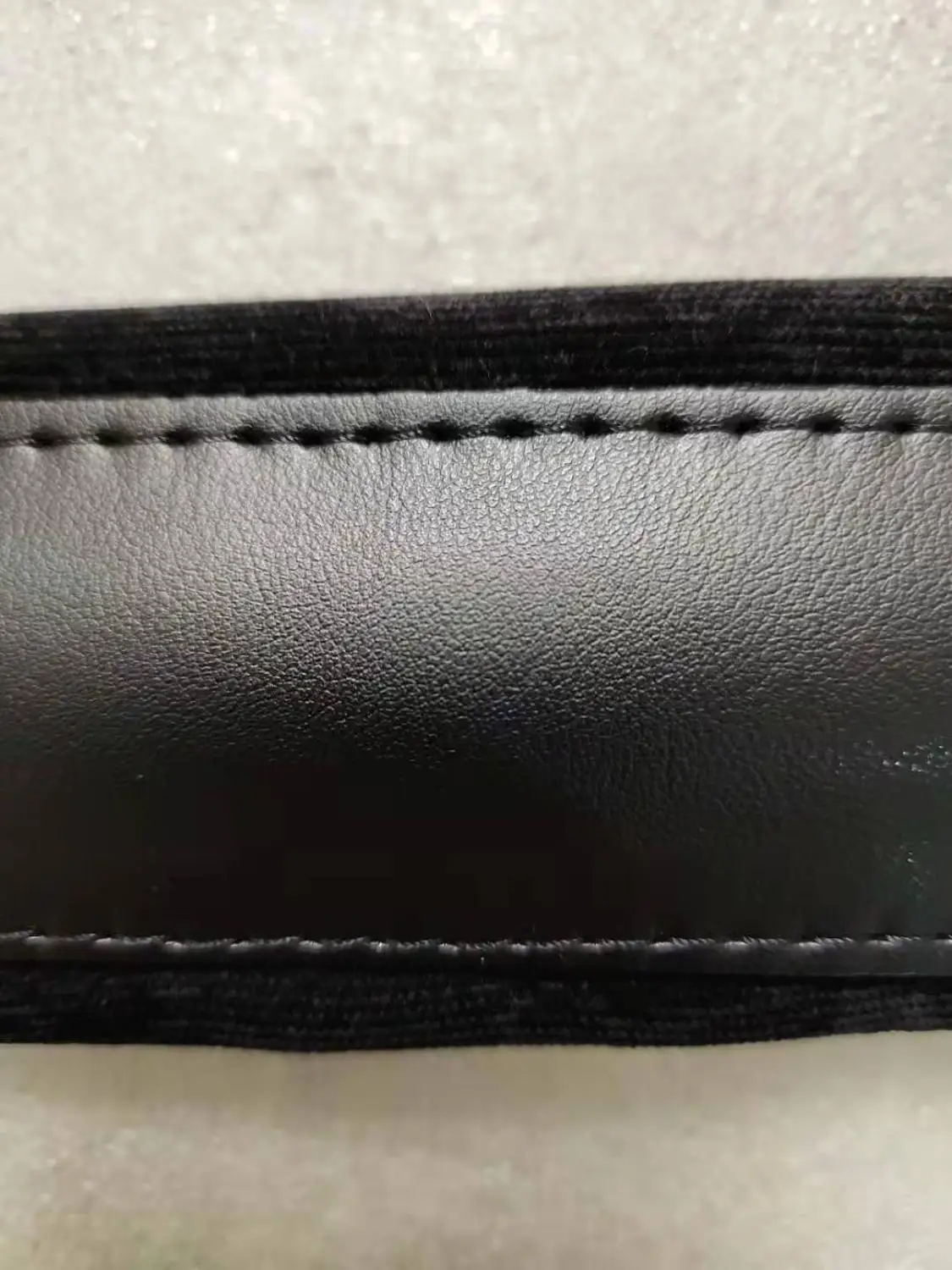 Ремень из натуральной воловьей кожи и фланелета на плечевых ремнях для басов 16 120