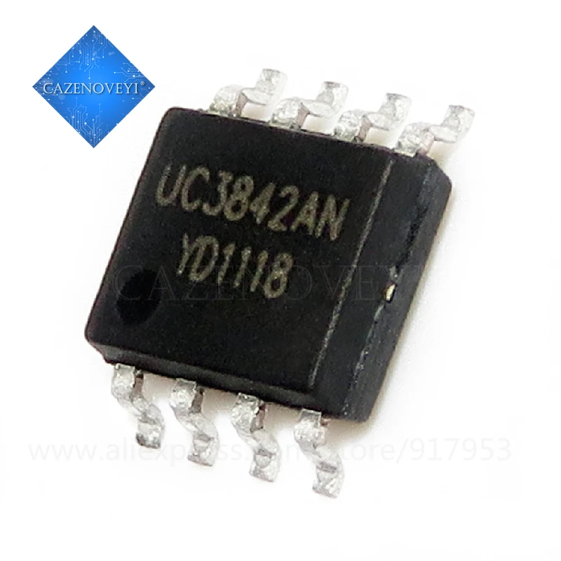 

10 шт./лот UC3842A UC3842 3842B UC3842B 3842 SOP-8. Новое качество очень хорошее, работа 100% чипа IC
