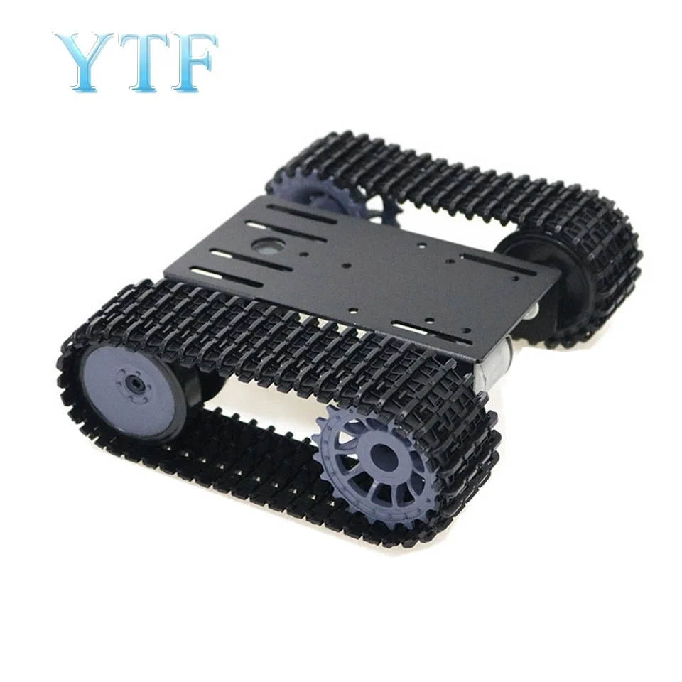Прибытие мини T101 умный робот танк шасси гусеничный автомобиль платформа с