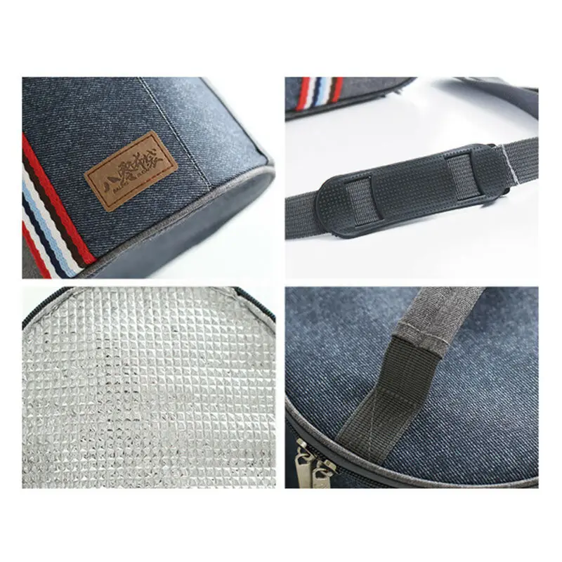 Большой портативный охлаждающий мешок изолированный тепловой кулер для еды