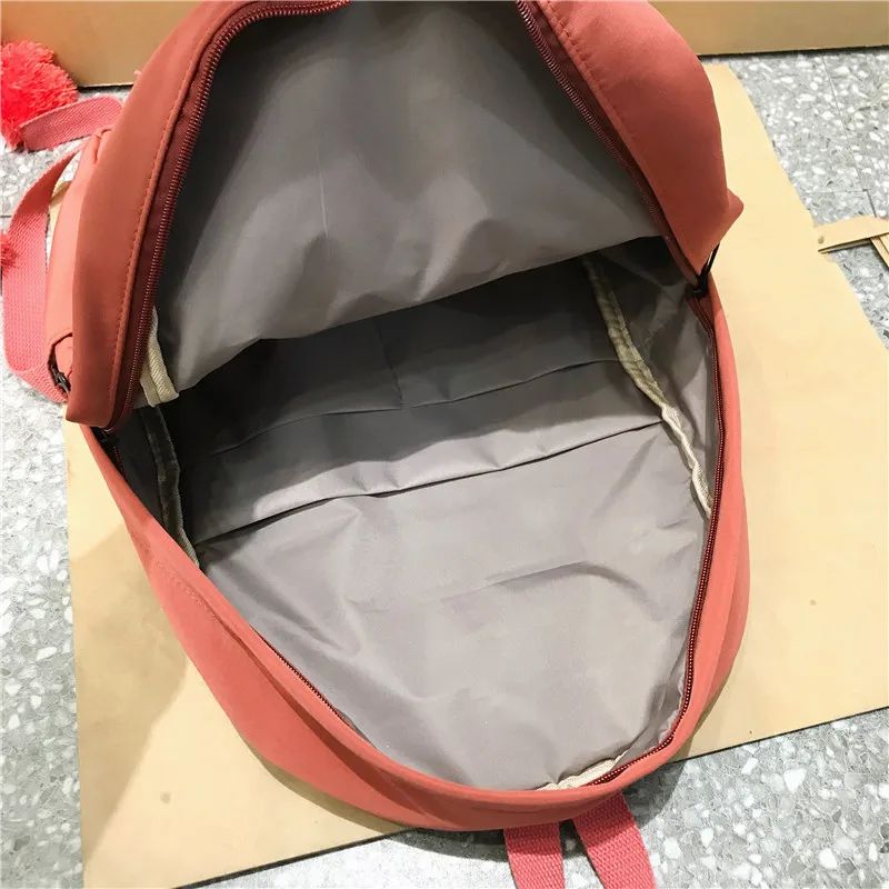 student canvas Backpack for Teenagers Girls  travel Casual bags Female book Bag Travel Backpacks computer pad rucksack 16inch