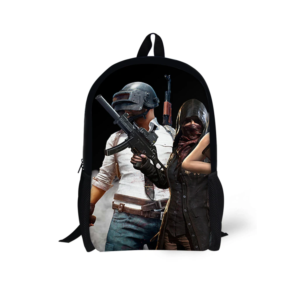 Рюкзак THIKIN мужской с принтом игры PUBG ранец для подростков и мальчиков школьные
