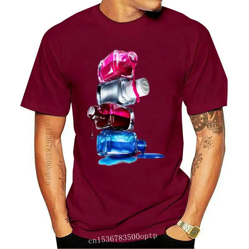 

New Women 2021 Summer Fingernail 3D Nail Art Fashion Cute 90s Lady T-shirts Top T Shirt Ladies Womens Graphic Female Tee T-Shirt