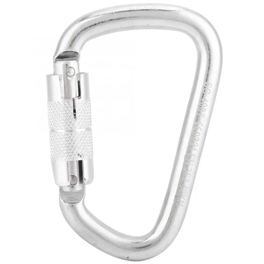 Профессиональный безопасный карабин для скалолазания с автоматической