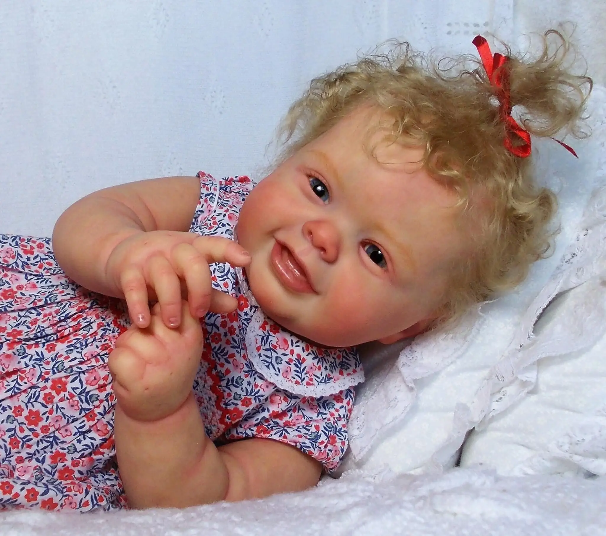 

Кукла реборн NPK Мягкая силиконовая, 60 см