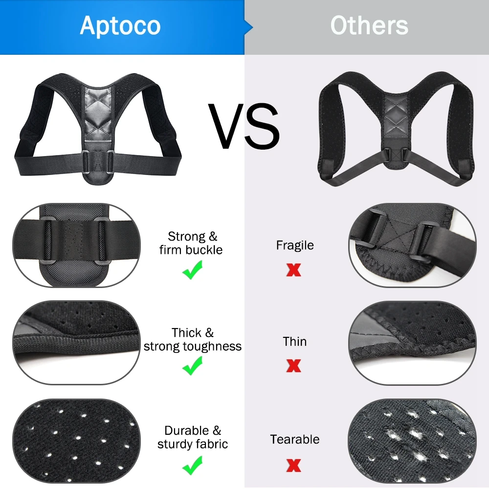 Posture Corrector for Men Women Back Straightener Posture Corrector Brace Support Belt Upper Back Support Pain Relief Hunchback