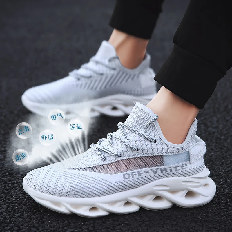 Кроссовки мужские и женские дышащие спортивная обувь для тренировок