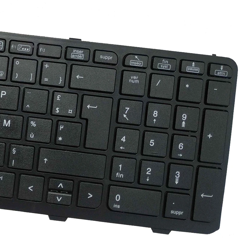 Новая французская раскладка клавиатуры ноутбука для HP Probook 450 GO G1 455 470 G2 FR 768787 051