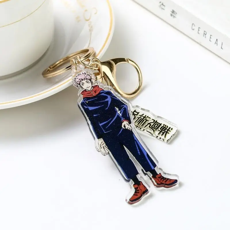 

Anime Jujutsu Kaisen Fushiguro Megumi Itadori Yuji Acrylic Keychain Pendant Props Cosplay Man Woman Gift