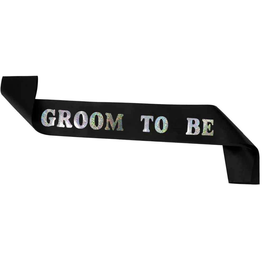 Забавная надпись &quotGroom to be&quot створки для мальчишник бакалавра вечерние