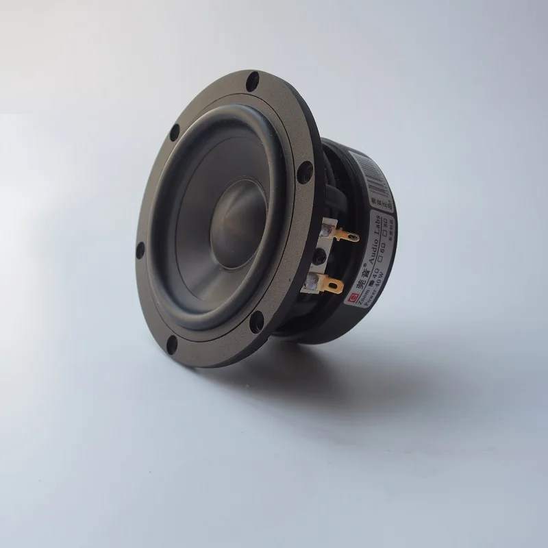 1 шт. Аудио Labs 4 ''Hifi Midwoofer динамик драйвер керамика смешанный конус двойное литье алюминиевая рама 4/8 Ом опция 50 Вт d120мм