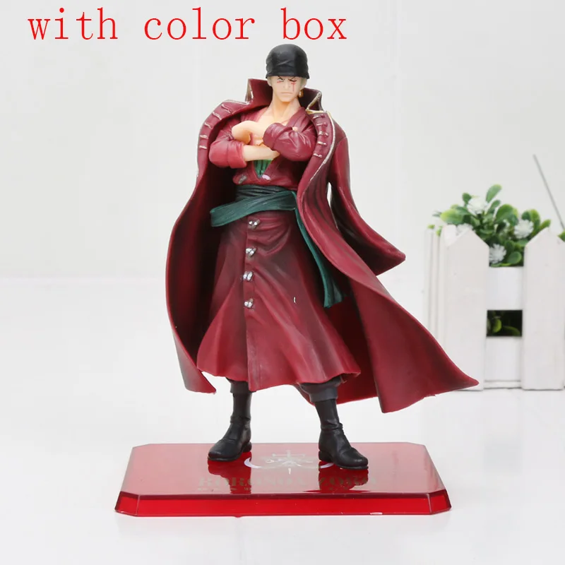 Аниме one piece Figure Roronoa Зоро фигурка битва Версия ренгоку онигири Зоро ПВХ модель куклы 13-26 см игрушки - Цвет: 6751 15cm Zoro inbox