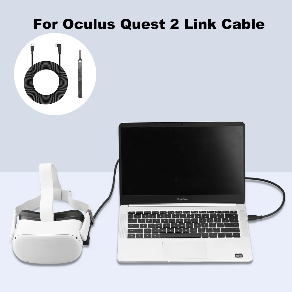 

Кабель передачи данных VR для Oculus Quest 2, 5/3 м, USB 3,2
