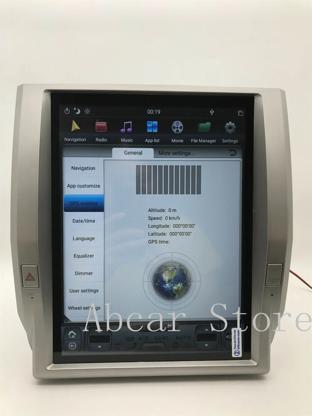 12,1 ''Tesla стиль Android 8,1 автомобильный dvd-плеер gps навигация для Toyota tundra 2011- PX6 стерео Мультимедиа радио рекордер