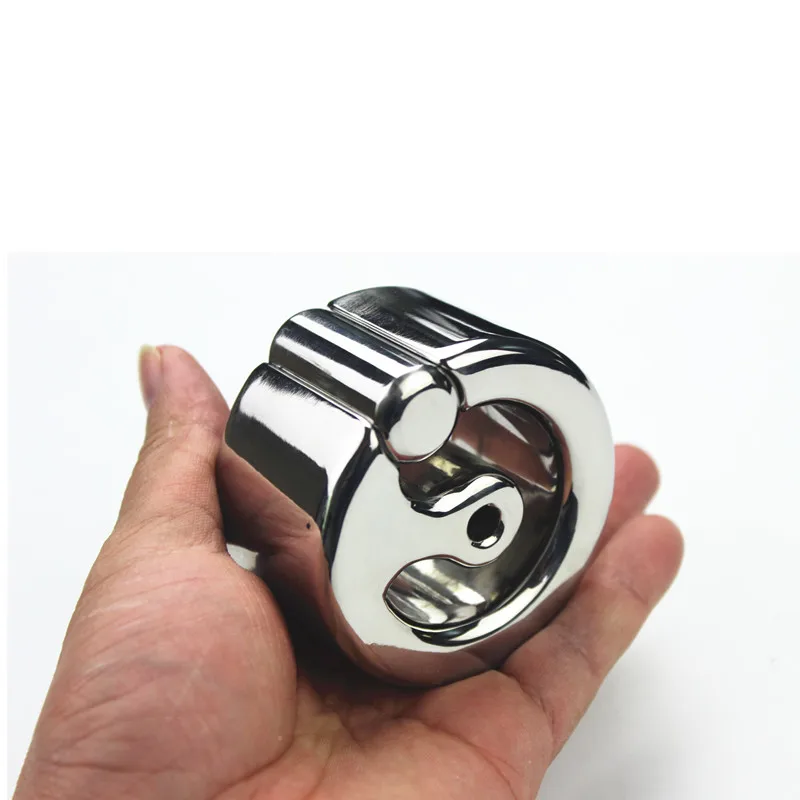 Мужской кулон для пениса из нержавеющей стали u образная удлиненная Мошонка с