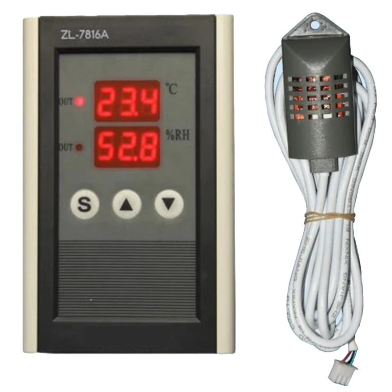 

ZL-7816A,12 В, регулятор температуры и влажности, термостат и гигростат, Lilytech