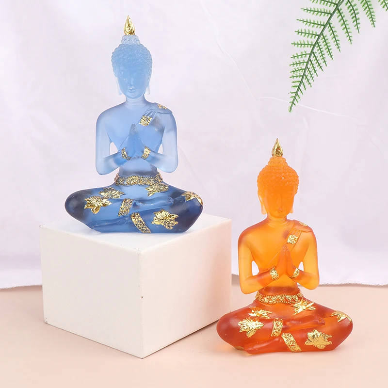 Искусственная Смола ручной работы буддизм фэншуй медитация домашний декор