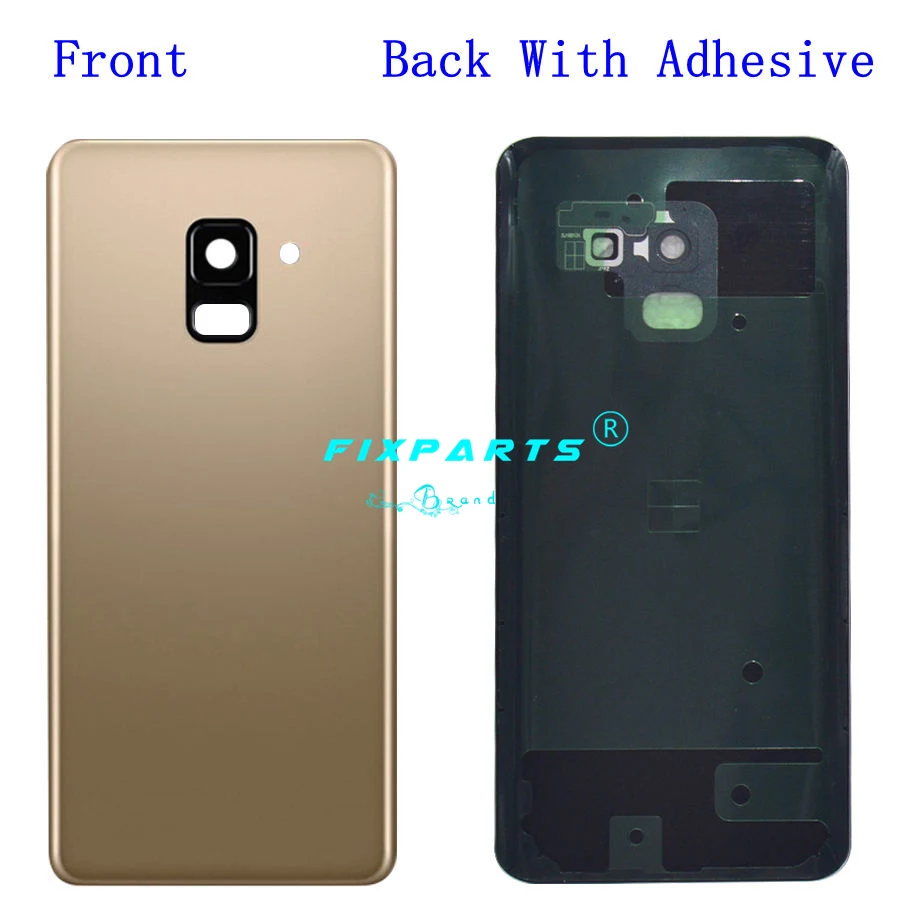For SAMSUNG Galaxy A8 plus 2018 A530 A730 Back Glass Battery Cover Rear Door Housing Case A8+ | Мобильные телефоны и