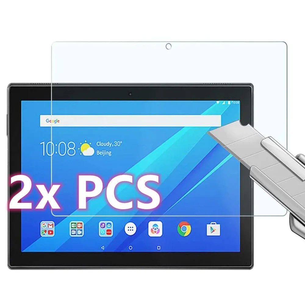 

9H закаленное стекло для Lenovo Tab M10 TB-X605F/X505F/X306F & M10 Plus 10,3 дюймов X606F Пылезащитная защита экрана HD с защитой от царапин