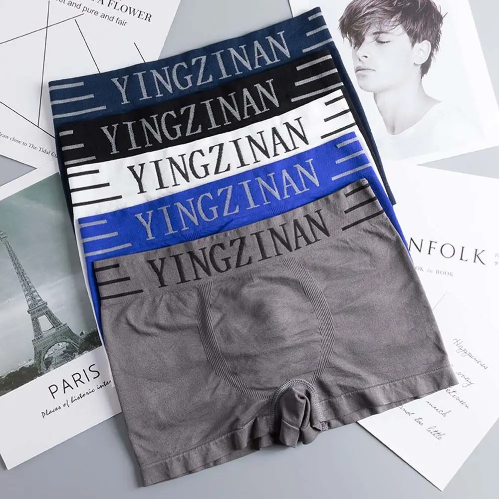 

1Pc New Mens Underwear Boxers Male Panties Pouch Sheath Sheer Underpants Men Tight Underpants Boxer Shorts