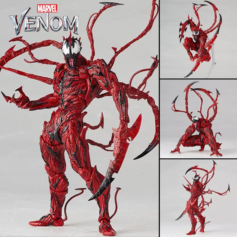 

Marvels Venom Carnage Deadpool Spiderman Avengers Gwen Stacy X-man Wolverine Magneto Captain America Action Figure Toy Kid Gift