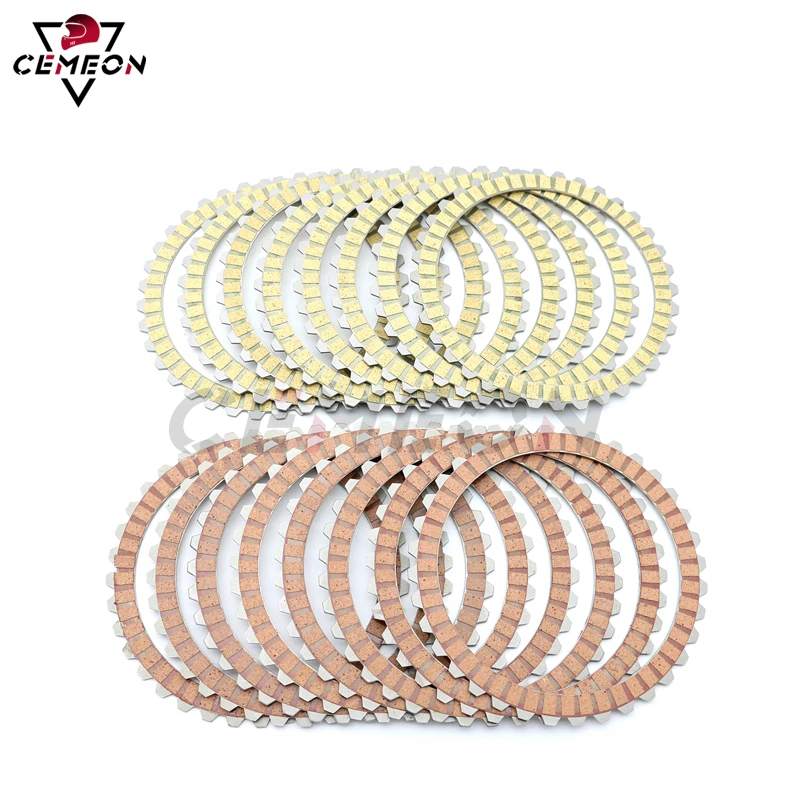 

Для Electra Glide FLHT 1995-1997 Electra Glide Sport FLHS 1990-1993 комплект фрикционных дисков сцепления мотоцикла