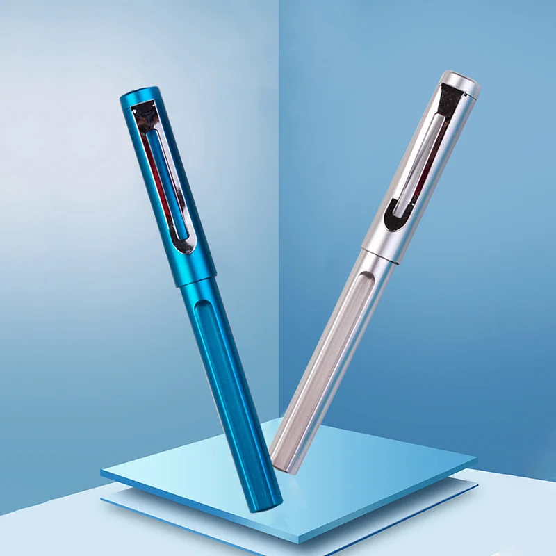 1 шт. Новая металлическая шариковая ручка для подписи гелевая школьные