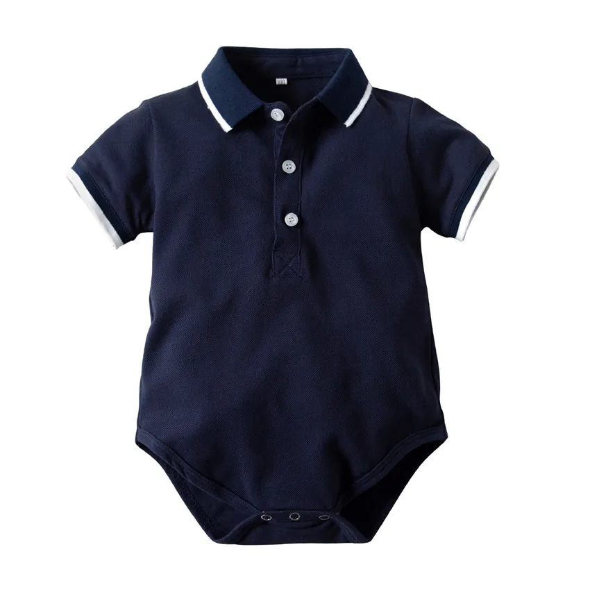 

Baby Girls Rompers Summer Polo Shirt Short Sleeve Infant Jumpsuit Breathable Cotton Newborn Clothing Baby Boy Clothes