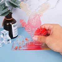 christmas deer decoration silicone mold epoxy resin mold resin and epoxy resin kit home decoration resin mold diy craft supplies