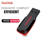 USB флеш-накопитель SanDisk CZ50, 64 ГБ, 16 ГБ, 32 ГБ, 128 ГБ, флеш-диск USB 2,0