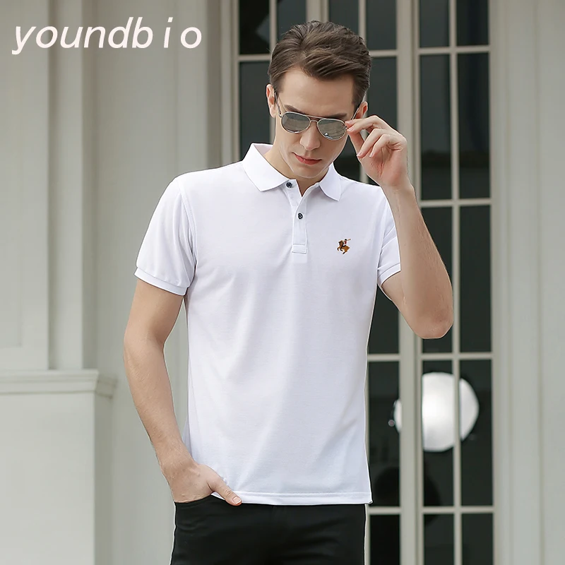 

Men's Polo Shirt Men's Shirt Sports Short-Sleeved Printed Shirt Breathable Shirtmen's Tops Fashion Summer Business