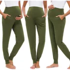 Колготки для беременных женщин однотонные повседневные брюки эластичные удобные брюки для отдыха Одежда для беременных